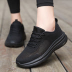 Damen Atmungsaktive Sport-Sneaker mit dämpfender Sohle und flexibler Passform