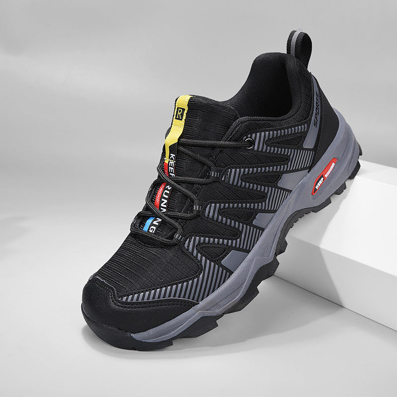 Damen Sportliche Trailrunning-Schuhe mit atmungsaktiver Oberflächenstruktur und rutschfester Sohle R&B
