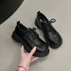 Damen elegante Schnürschuhe mit rutschfester Sohle und modischem Design R&B