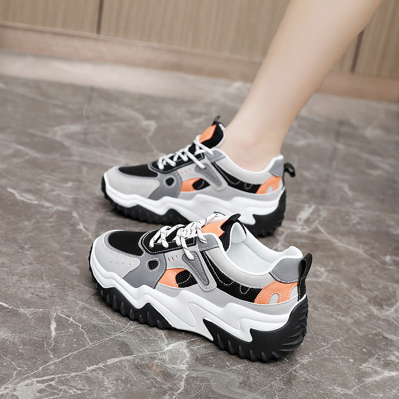 Damen Sportliche Sneakers mit atmungsaktiver Netzstruktur und griffiger Sohle R&B