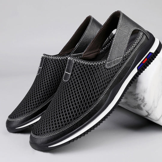 Damen Atmungsaktive Slip-On Schuhe mit flexibler Laufsohle R&B