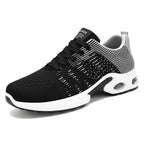 Damen Sportliche Sneaker mit atmungsaktivem Mesh-Obermaterial und dämpfender Sohle R&B