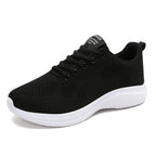 Damen Modische und atmungsaktive Sneaker mit flexiblem Mesh-Obermaterial
