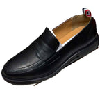 Damen Elegante Mokassins mit modischem Zierdetail aus hochwertigem Leder R&B