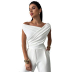 Damen Wickeloberteil mit weichem Stoff und elegantem Design R&B