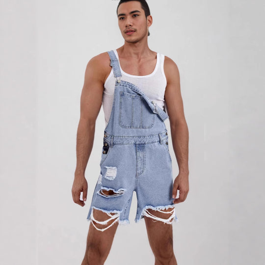 Herren Jeanskurze mit lässigem Schnitt R&B