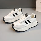 Damen Plateau Sneakers mit ergonomischem Dämpfungssystem und modischem Design R&B