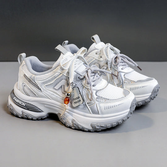 Damen Sportliche Sneakers mit atmungsaktiver Mesh-Oberfläche und dämpfender Laufsohle R&B 1771555686