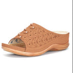 Damen Komfortable Clogs mit modischem Lochmuster