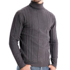 Herren Stehkragen Pullover