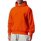 Herren Kapuzenpullover aus komfortablem Sweatstoff mit praktischer Kängurutasche R&B