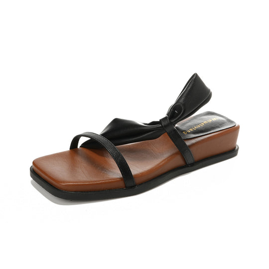 Damen Moderne Slippers mit eleganter Schleifenverzierung R&B
