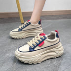 Damen Chunky Sneakers mit innovativer Sohle und strapazierfähigem Obermaterial