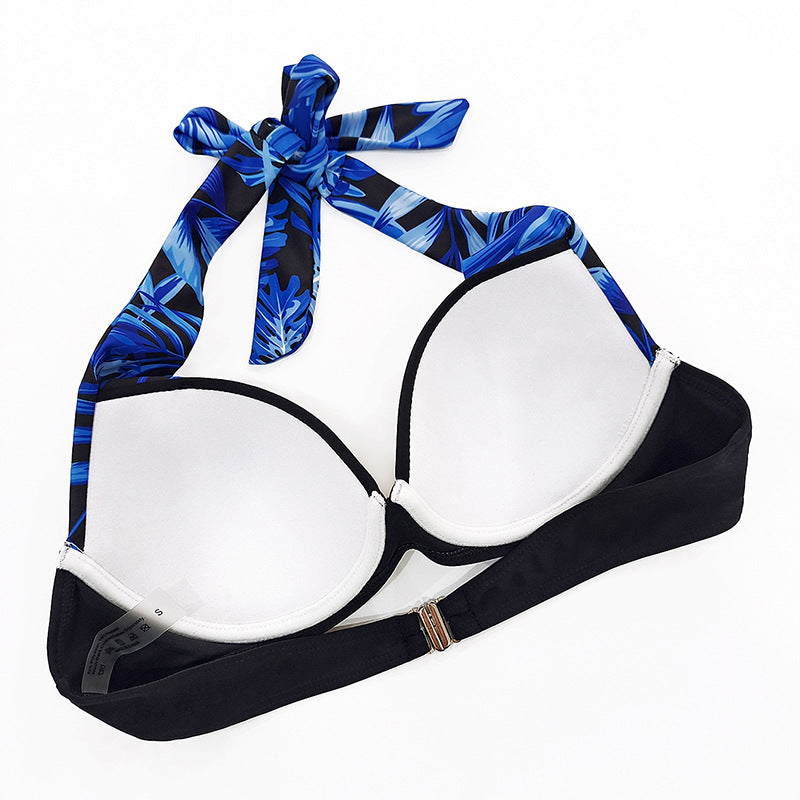 Damen Hochtaillierter Bikini mit gepolstertem Oberteil R&B