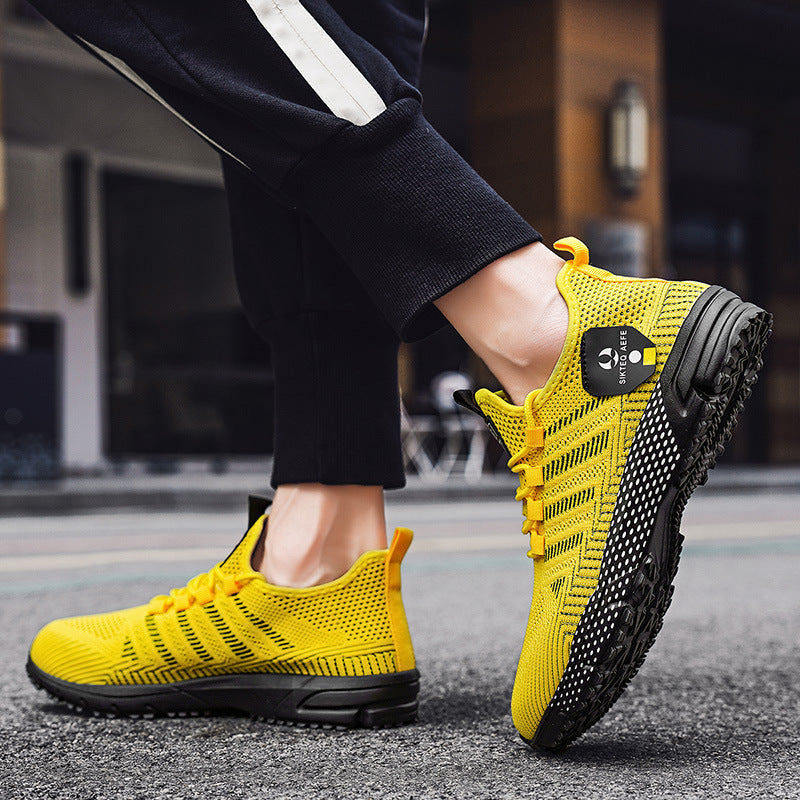 Damen Sportliche Netzsneaker mit flexibler Sohle und atmungsaktiver Struktur R&B