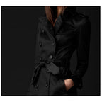 R&B | Schlanker Trenchcoat mit Doppelter Knopfreihe