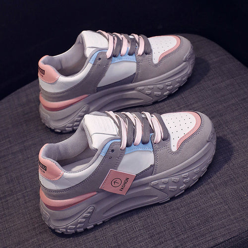 Damen Sportliche Sneakers mit modernem Design und dämpfender Laufsohle R&B