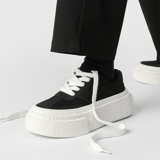 Damen Modische Plateau Sneakers mit strukturierter Sohle R&B