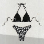 Damen Triangel-Bikini mit floralem Print