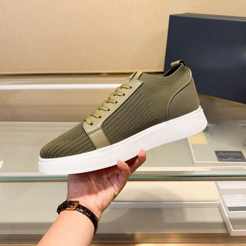 Damen Sportliche Sneakers mit atmungsaktiver Strickoberfläche und flexiblem Sohlenprofil R&B