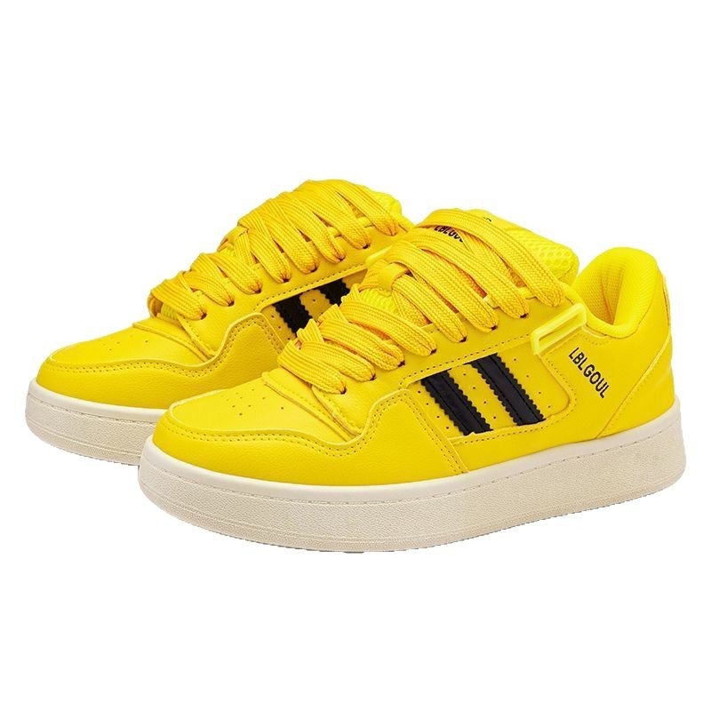 Damen Sportliche Sneakers im Retro-Look mit farblichen Akzenten