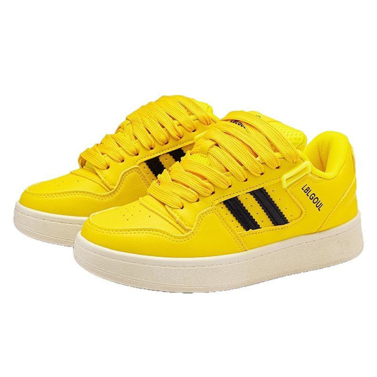 Damen Sportliche Sneakers im Retro-Look mit farblichen Akzenten R&B