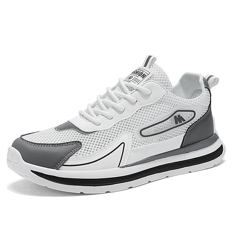 Damen Sportliche Sneakers mit atmungsaktivem Mesh-Obermaterial und dämpfender Sohle R&B