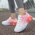Damen Sneakers mit atmungsaktiver Mesh-Oberfläche und stoßdämpfender Sohle R&B