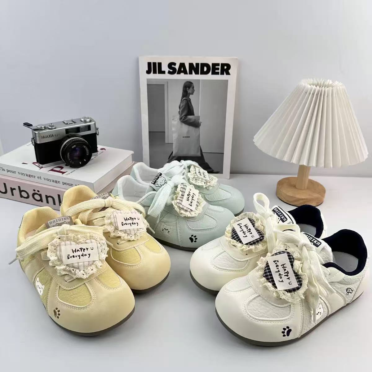 Damen Sneakers mit verspieltem Tierdesign und bequemer Sohle