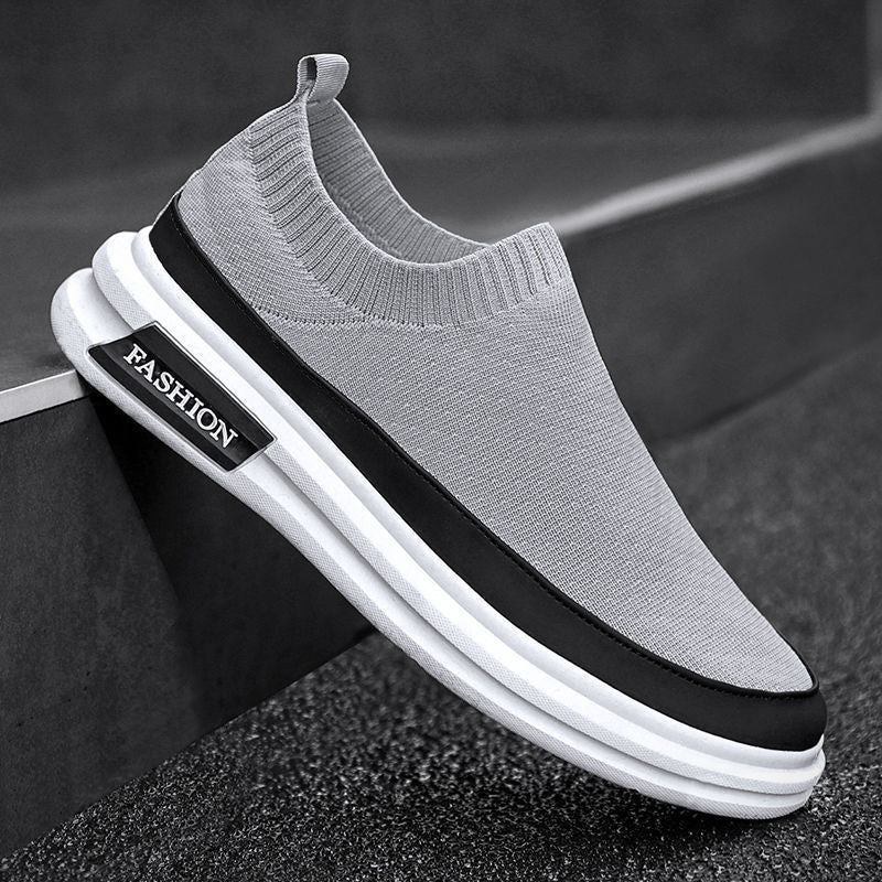 Damen Elastische Slip-On Sneakers mit bequemer Sohle R&B