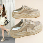 Damen Sneakers mit atmungsaktiver Netzstruktur und dämpfender Sohle R&B