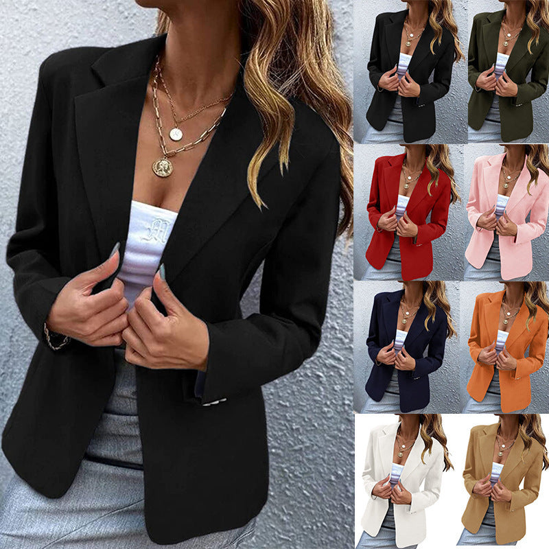 Damen Eleganter Blazer mit schmalem Schnitt und hochwertigen Details R&B