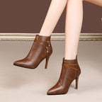 Damen Elegante Ankle Boots mit strukturiertem Obermaterial und modischen Akzenten R&B