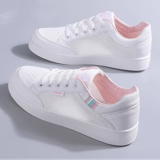 Damen Sportliche Sneaker mit atmungsaktiver Obermaterialstruktur R&B