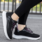 Damen Sportliche Lauf-Sneaker mit elastischem Schnellschnürsystem R&B