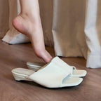 Damen bequeme Mules mit elegantem Riemendesign R&B