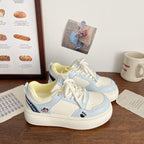 Damen Trend-Sneaker mit verspieltem Tiermotiv und federnder Sohle