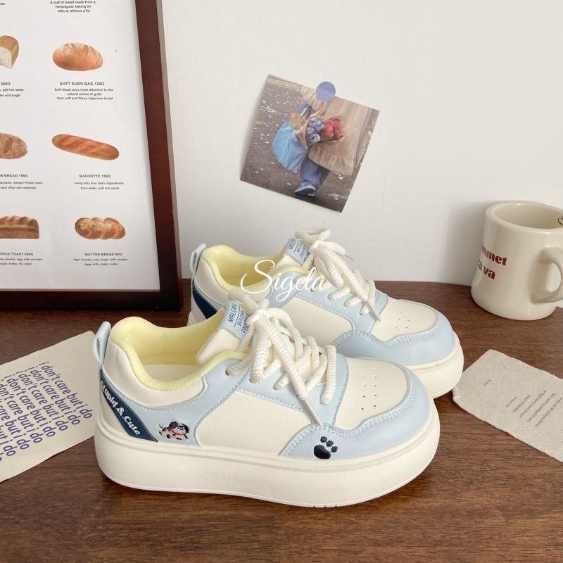 Damen Trend-Sneaker mit verspieltem Tiermotiv und federnder Sohle