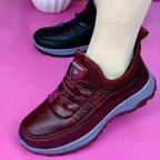 Damen Sportliche und bequeme Schnürsneaker mit dämpfender Sohle R&B
