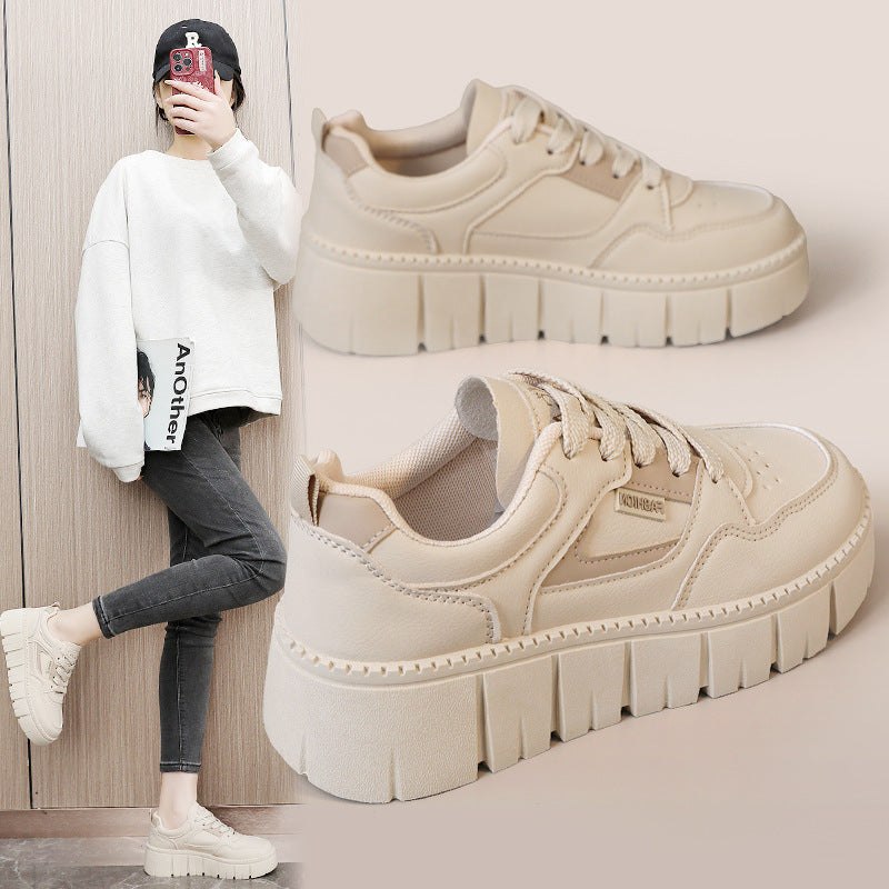 Damen Chunky Sneakers mit futuristischem Design und hohem Plateau R&B