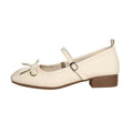 Damen Ballerinas mit dekorativem Riemchen und moderner Schleifenapplikation R&B