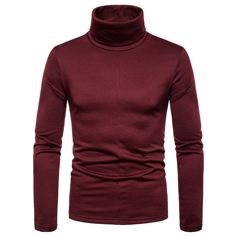 Herren Rollkragenpullover aus weichem Strickmaterial R&B