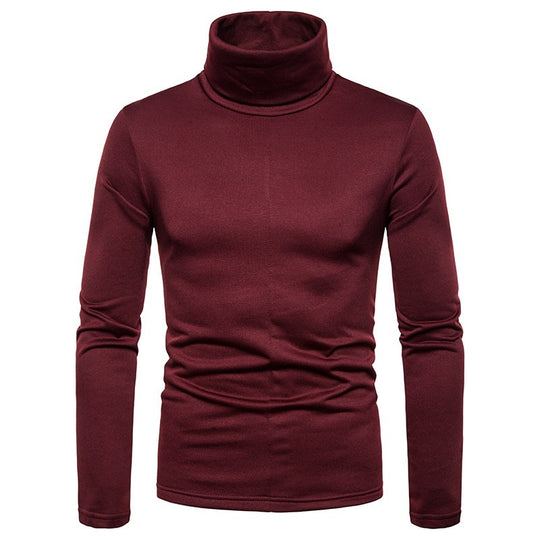 Herren Rollkragenpullover aus weichem Strickmaterial R&B