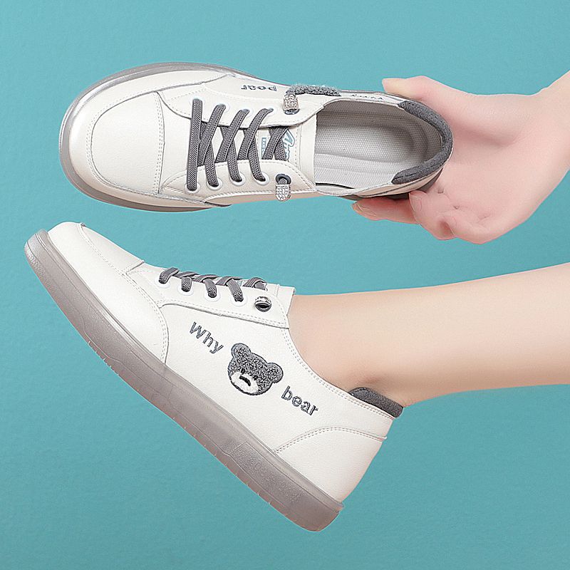 Damen Sneakers mit komfortablem Fußbett und buntem Motiv R&B
