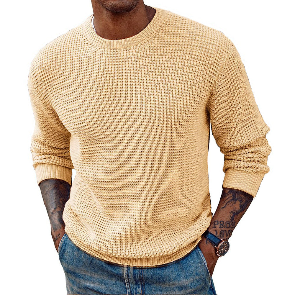 Herren Strukturierter Pullover R&B