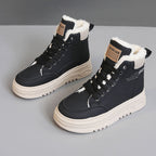 Damen Winterliche Sneaker mit kuscheligem Innenfutter und robustem Sohlenprofil R&B