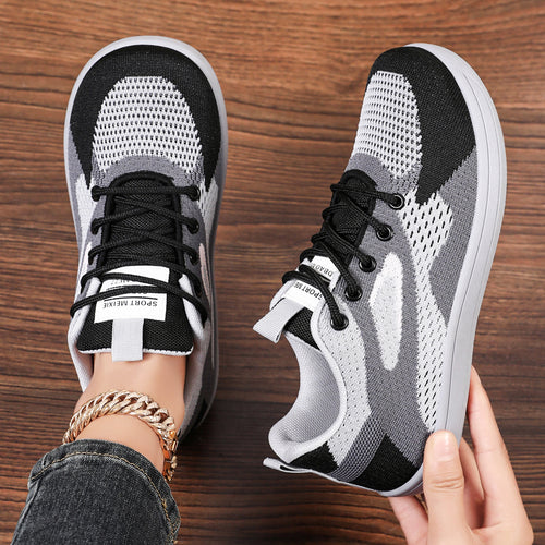 Damen Sportliche Mesh-Sneaker mit ergonomischem Fußbett und rutschfester Sohle R&B