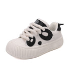 Damen Sneakers mit einzigartigem Panda-Design und rutschfester Sohle R&B