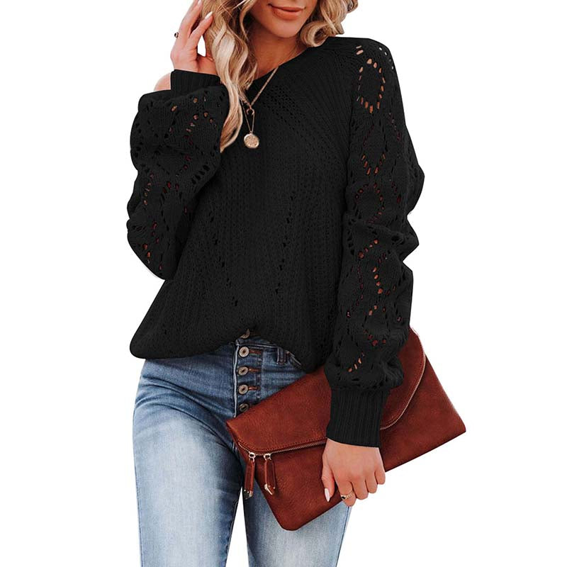 R&B | Hohlstrickpullover Mit Elegantem Design