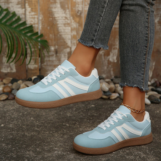 Damen Sportliche Freizeit-Sneaker mit klassischer Silhouette und atmungsaktiver Oberfläche R&B